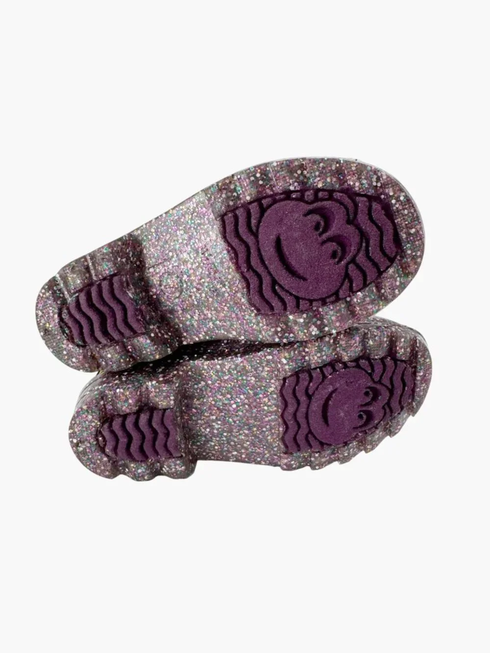 NEW Western Chief Toddler Abby Glitter Rain Boots - Purple